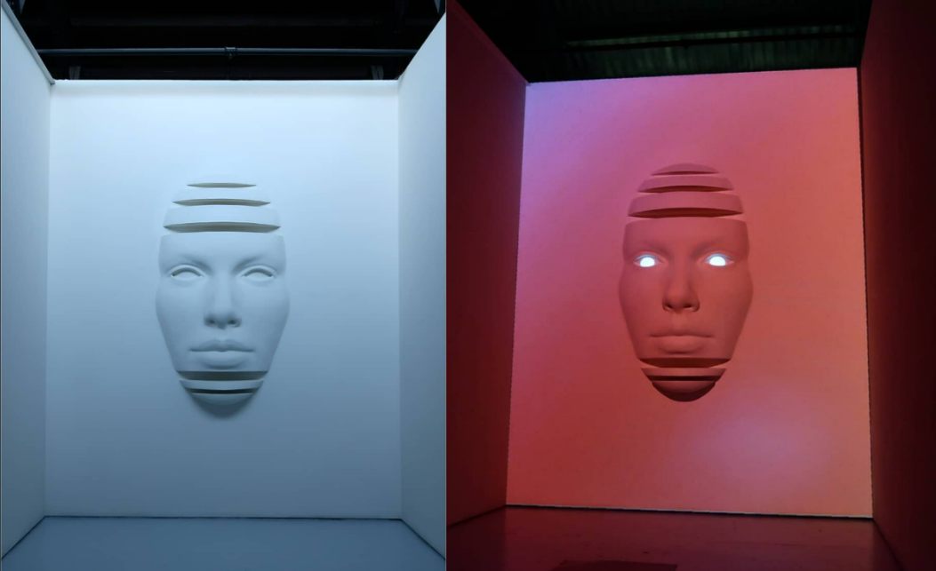 ONE Beyond Perception Exhibition, Melbourne, interactive sculpture